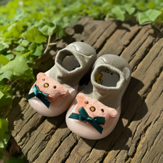 Green Bear Toddler Shoes